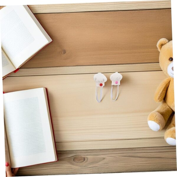 HEMOTON Cappelli da Cuoco Miniatura per Bambole e Animali di Peluche 4pz