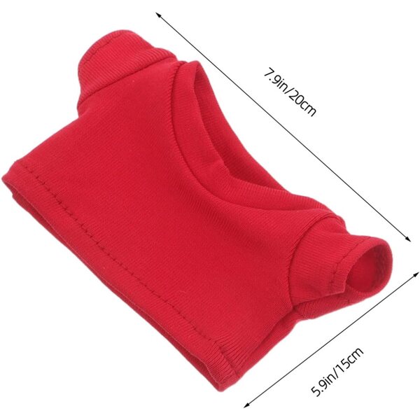 ERINGOGO 4pz Magliette Miniatura per Orsetti di Peluche Colorate - Vestiti per Bambole Fai da Te