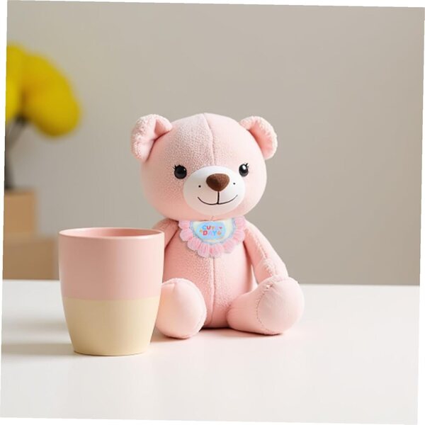 Hemobllo Set Bavaglino e Fascia per Bambole e Peluche - Accessori Riutilizzabili Decorativi