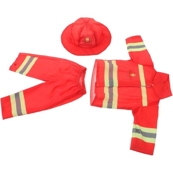 Costume da Vigile per Bambole 43cm Role Play Realistico con Cappello e Pantaloni