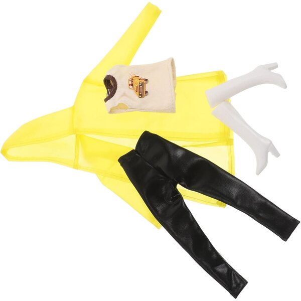 Regenbekleidungs-Kleidungsset für 11'' SOPOTUTU-Puppen – 4 wasserdichte und lässige Teile