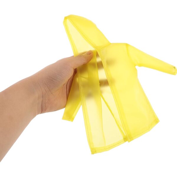 Regenbekleidungs-Kleidungsset für 11'' SOPOTUTU-Puppen – 4 wasserdichte und lässige Teile