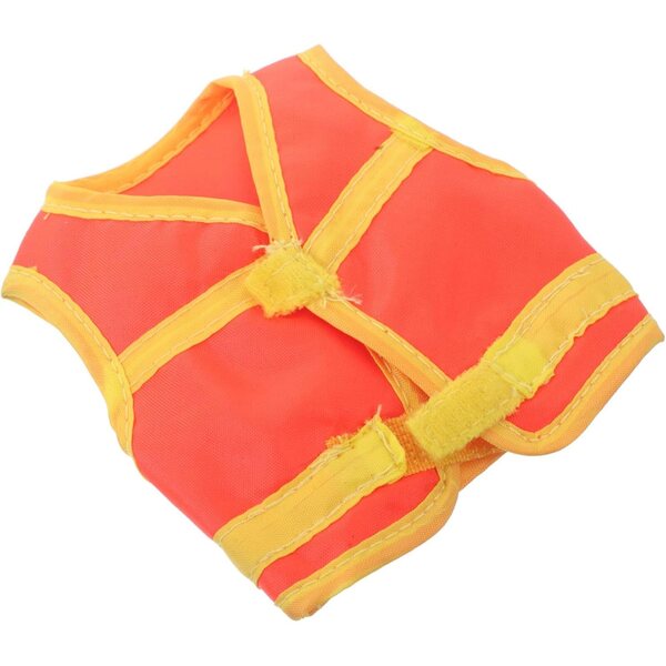Gilet riflettente realistico per bambole BJD 1/6 | Accessorio moda e sicurezza