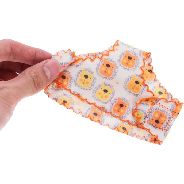 BESPORTBLE 5 Sets Unterwäsche und Lätzchen für bunte Stoffpuppen