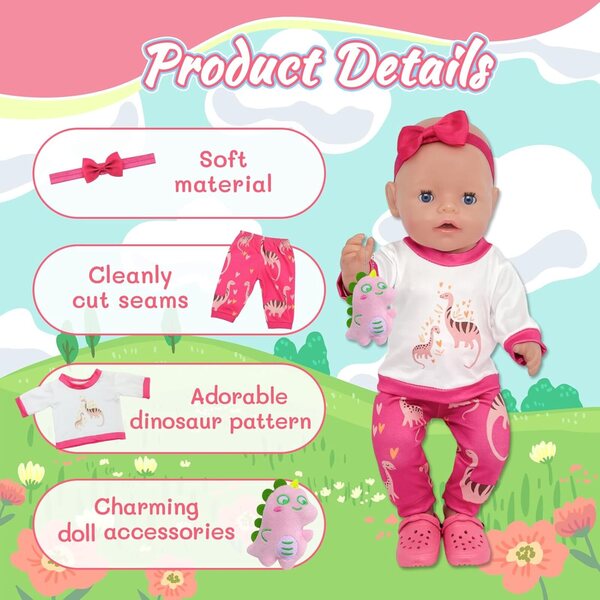 Vestiti e accessori per bambole da 35-45 cm - Orizizhic eleganza e stile