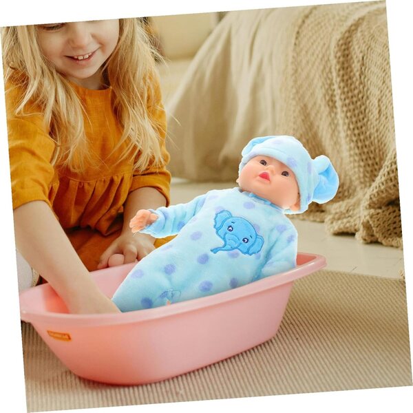 Vestiti per Bambole Pigiama Morbido Accessori Costume Azzurro per Bambine 18 Pollici