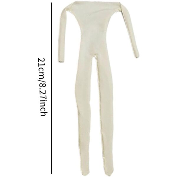 1/8 Fashion Suit Kostüm für männliche Actionfiguren 18–22 cm aus realistischem Stoff