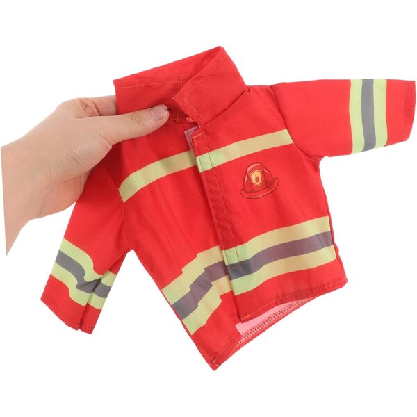 ERINGOGO Costume Vigile per Bambole con Cappello e Pantaloni - Outfit Gioco di Ruolo Bambina