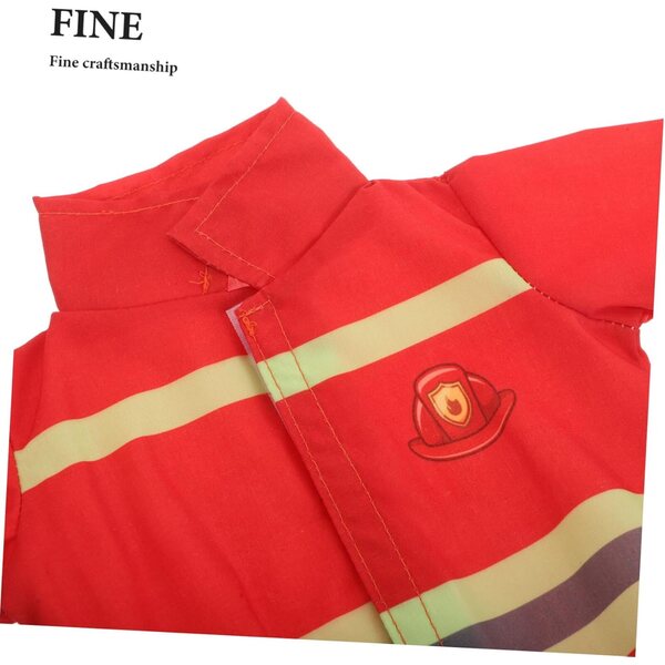 ERINGOGO Costume Vigile per Bambole con Cappello e Pantaloni - Outfit Gioco di Ruolo Bambina