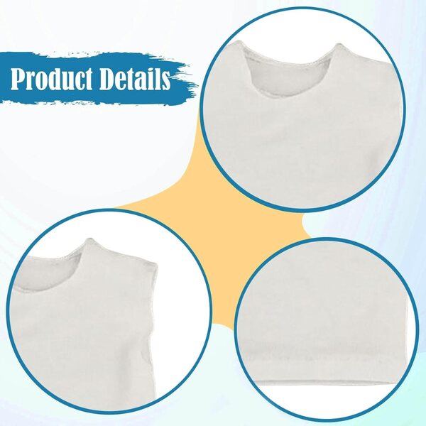 Maglietta con Gilet per Bambola 1/6 - Vestito Realistico per Action Figure 30 cm
