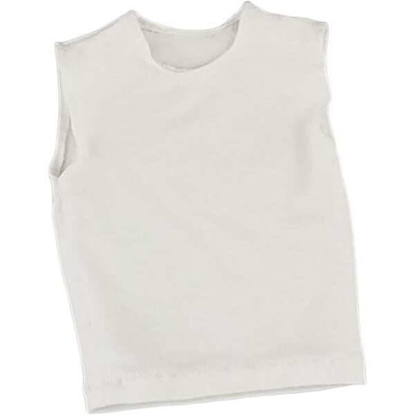 Maglietta con Gilet per Bambola 1/6 - Vestito Realistico per Action Figure 30 cm