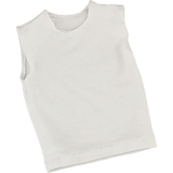 Maglietta con Gilet per Bambola 1/6 - Vestito Realistico per Action Figure 30 cm