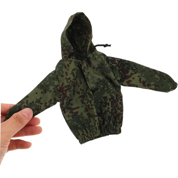 Militärkleidung für 12-Zoll-Puppen – Tarn-Outfit mit Sweatshirt, Hose und Schuhen
