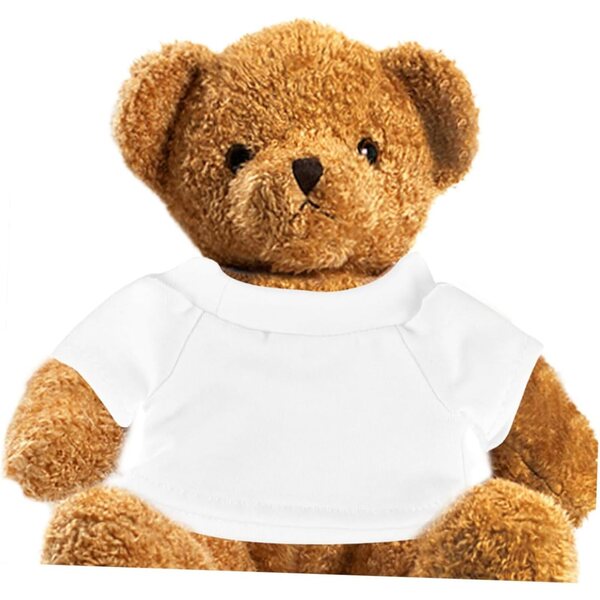 Gatuida 4 Magliette Orso in Cotone per Bambole e Peluche - Set Decorativo Facile da Indossare
