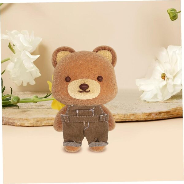 Kawaii-Teddybär-Outfit mit weichen Hosenträgern, leicht zu reinigende Puppenkleidung