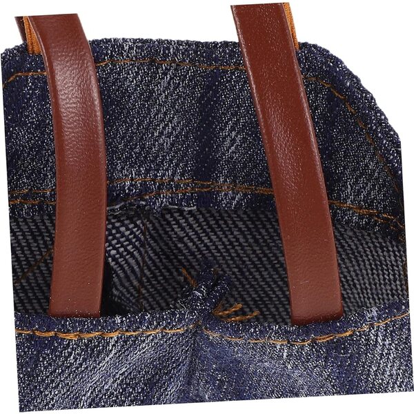 DIY Puppen- und Plüsch-Jeans-Kleidungsset mit Hut und Hose