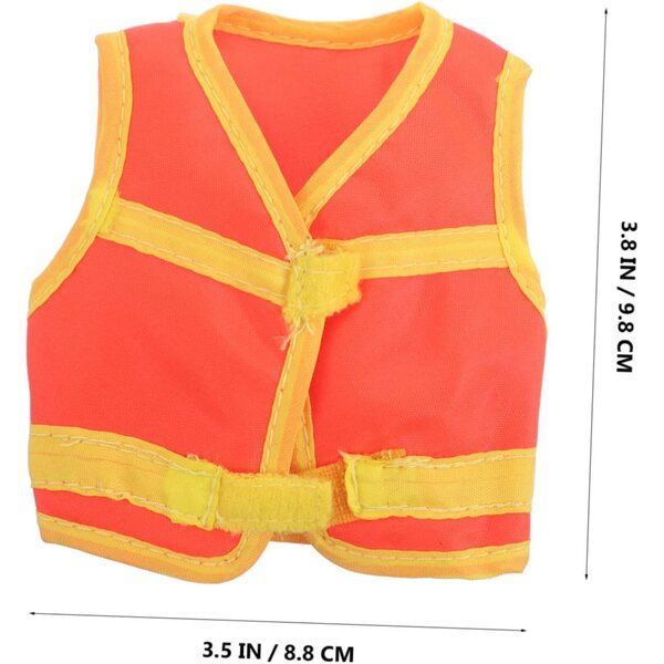 Gilet Riflettente per Bambole BJD in Scala 1/6 - Accessorio Moda e Sicurezza