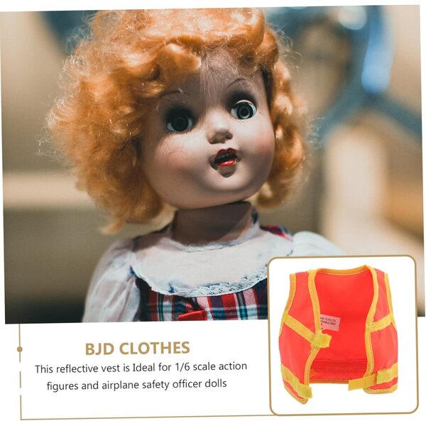 Gilet Riflettente per Bambole BJD in Scala 1/6 - Accessorio Moda e Sicurezza