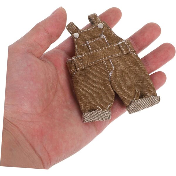 Grundlegende Kleidung für Teddybären aus weichem Stoff für 12-cm-Puppen