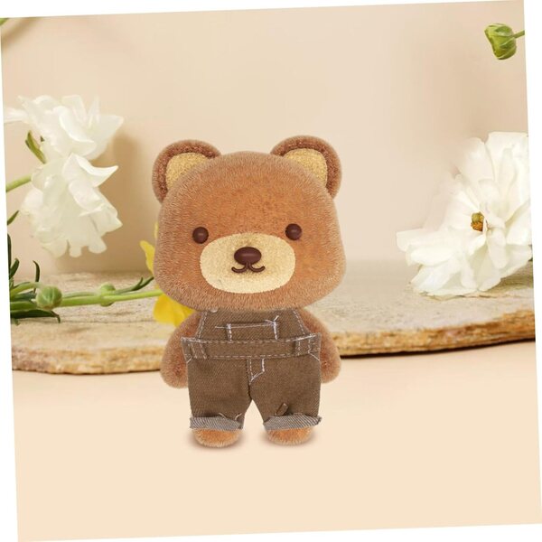Grundlegende Kleidung für Teddybären aus weichem Stoff für 12-cm-Puppen