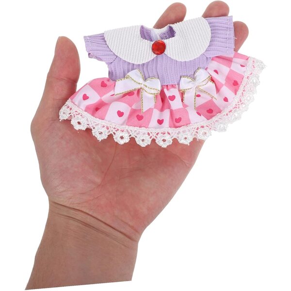 Prinzessin Cosplay-Kleidungsset für Puppen mit Rock und dekorativem Stirnband