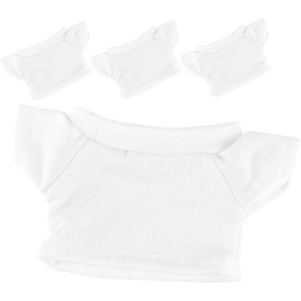 ERINGOGO 4 Magliette Base in Cotone per Orsetti di Peluche e Bambole 20 cm
