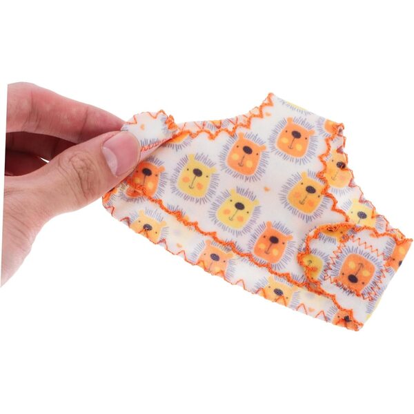 Set 5 Biancheria Intima e Bavaglini Colorati per Bambole - Accessori Tessuto Riutilizzabili