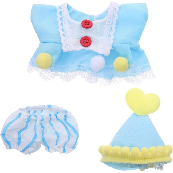 Accessori Gatuida per Bambole: Abiti, Cappelli e Pantaloni in Tessuto per Gioco Creativo