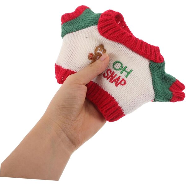 Maglioni Natalizi per Bambole e Orsi di Peluche 30 cm - Set 5 Pezzi Morbidi e Festivi