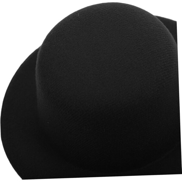 Gatuida Mini Cappelli Neri in Peluche per Bambole Stile Lolita, Cosplay e Feste