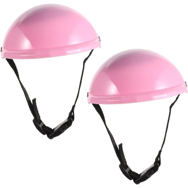 Casco di Sicurezza per Bambole 2 Pezzi in Plastica per Bambole 18 Pollici - Design Unico