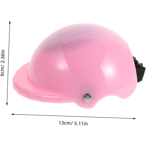 Casco di Sicurezza per Bambole 2 Pezzi in Plastica per Bambole 18 Pollici - Design Unico