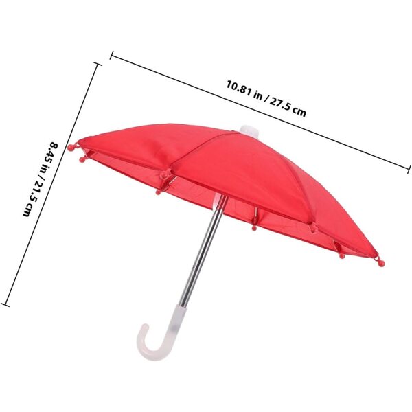 Mini Ombrello 18 Pollici per Casa delle Bambole - Accessorio Decorativo Realistico e Resistente