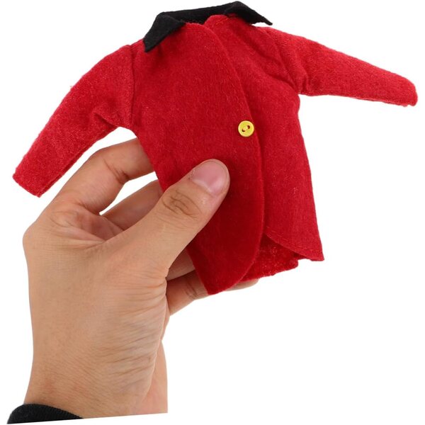 Beaupretty Mini-Puppen-Kleidungsset: Komplettes Reitkleid 11 cm