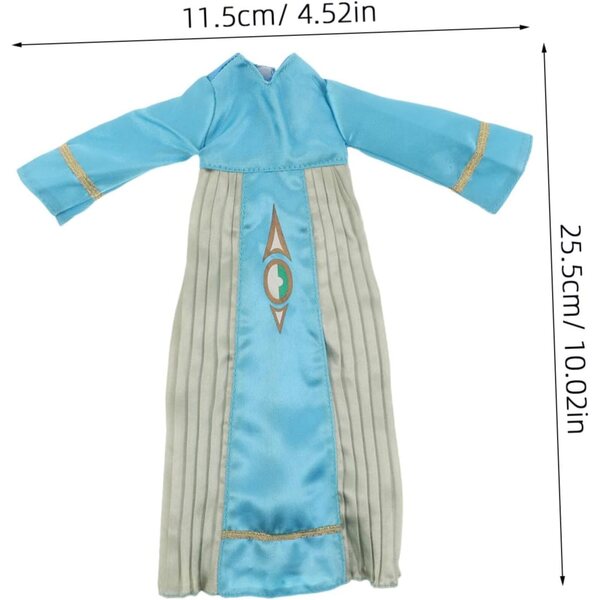 Beaupretty Set 4 Vestiti Abaya per Bambole Abbigliamento Islamico Modesto per Eid e Ramadan