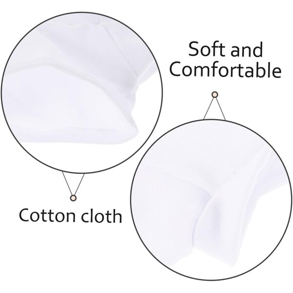 Set 6 Magliette in Cotone per Bambole 20 cm, Vestiti Morbidi Riutilizzabili con Orsetto