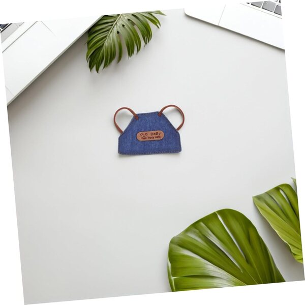Beaupretty 4 Grembiuli Miniature in Denim per Bambole Casa Cucina e Feste
