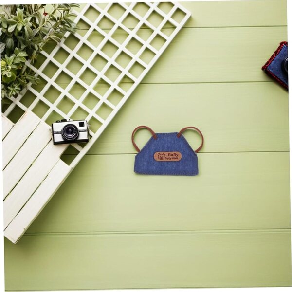 Beaupretty 4 Grembiuli Miniature in Denim per Bambole Casa Cucina e Feste
