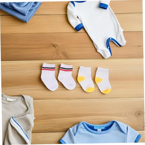 Vaguelly 9 Paar Mini-Baumwollsocken für bunte Puppen und kreative Accessoires