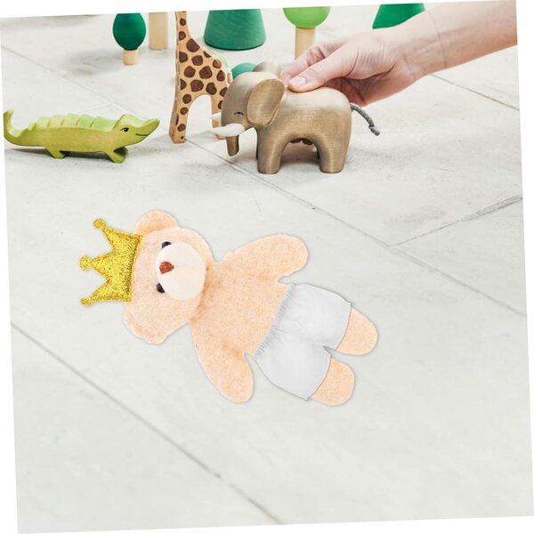 4 Pantaloncini Orso in Plush Morbido per Bambole e Peluche - Set 4 Pezzi