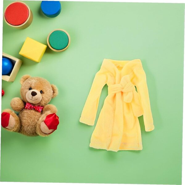 Pigiama per Bambole in Tessuto Morbido - Vestito Elegante e Resistente per Giochi di Ruolo
