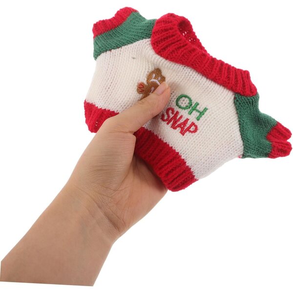 BESPORTBLE 5 Maglioni Natalizi per Bambole 30 cm con Motivi Renna e Babbo Natale
