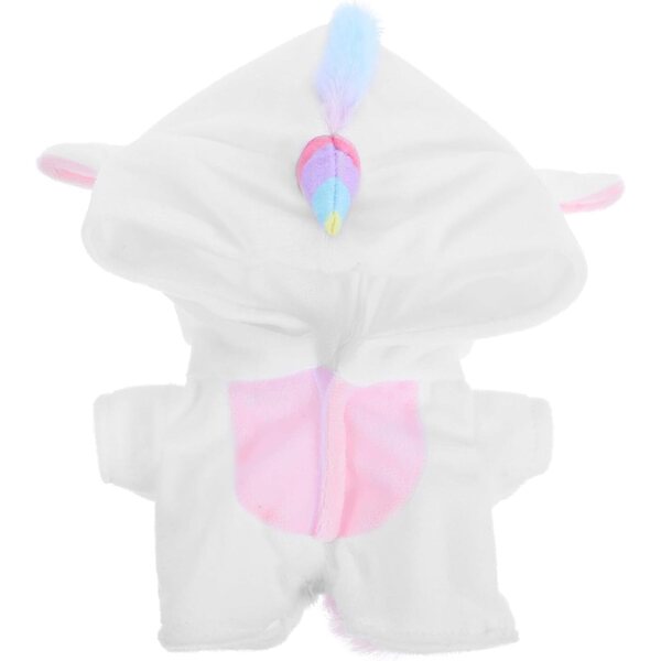 iplusmile Vestito Unicorno per Bambola 20 cm in Peluche Morbido e Comodo