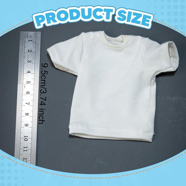 Harilla Maglietta e Gilet per Bambole 1/6 - Abito Mini Accessori 12 Pollici Style D