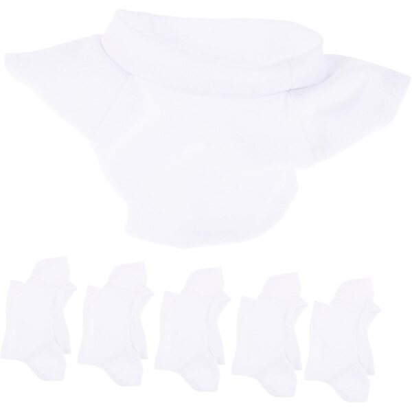 Set 6 Magliette in Cotone per Bambole da 20 cm, Vestiti Sostituibili e Riutilizzabili