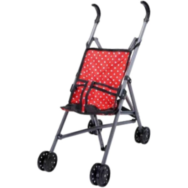 Fiocias Leichter Puppenwagen – realistischer Klappwagen für Kinder ab 3 Jahren