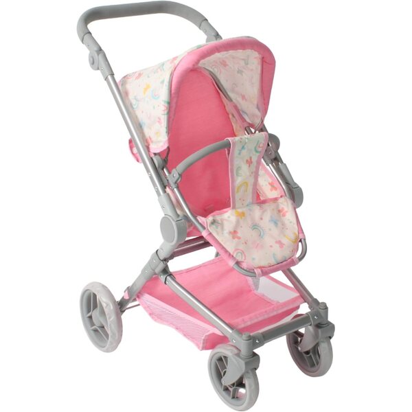 Bayer Chic 2000 Fides Set Passeggino 3 in 1 per Bambole con Navicella Rosa