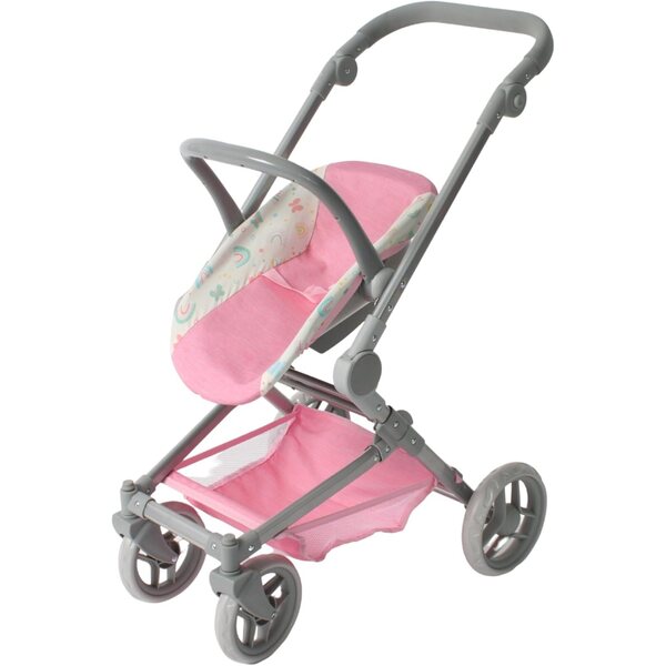 Bayer Chic 2000 Fides Set Passeggino 3 in 1 per Bambole con Navicella Rosa