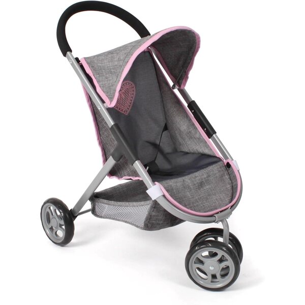 Bayer Chic 2000 Speedy 46 cm Puppenwagen mit Sonnenschirm und Sicherheitsgurt