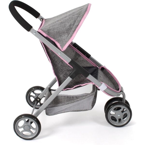 Bayer Chic 2000 Speedy 46 cm Puppenwagen mit Sonnenschirm und Sicherheitsgurt